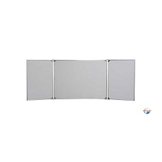 Трехэлементная школьная доска (маркер) 2000х850 полимерная