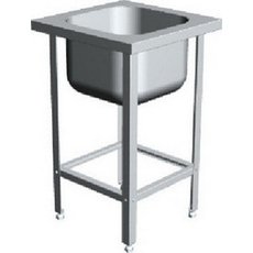 Ванна моечная цельнотянутая ВМЦЦS1 700х700