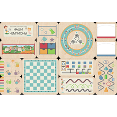 Дидактическая настенная панель АЛМА  "Наши чемпионы"