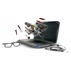 Мобильная лаборатория расширенной реальности zSpace (RU с гравировкой, кабелем, дополнительными очками и комплектом ПО-1)