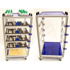 Мобильная стойка для хранения наборов ГИА по химии