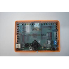 Плата ТРЕКДУИНО  ПРО в корпусе для детского конструктора по образовательной робототехнике "Роботрек"