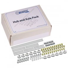 43004 КОМПЛЕКТ СТУПИЦ И ОСЕЙ СЕРИИ TETRIX® MAX