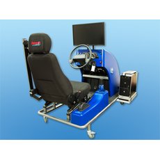 Автотренажер "Форсаж-1" (панель приборов отображается на ЖК-дисплее)