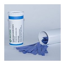 Бумага индикаторная лакмусовая синяя pH < 7 (20 полос) Англия