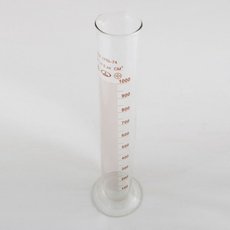 Цилиндр 1-1000-2 с нос. и стекл. осн., уп.12 /18шт