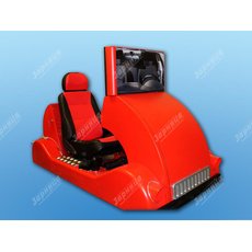 Детский автотренажер "Школьник-02" на основе системы виртуальной реальности