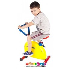 Детский велотренажер с компьютером