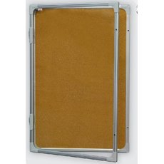 Доска витрина пробковая 2x3 GK296 GTO 60х90 модель 2, алюмин.рамка