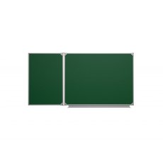 Двухэлементная школьная доска (мел+маркер) 2250х1000 эмалированная