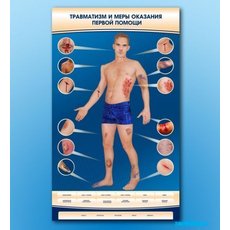 Электрифицированный стенд-тренажер "Травматизм и меры оказания первой помощи"