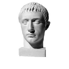 Гипсовая голова Германик