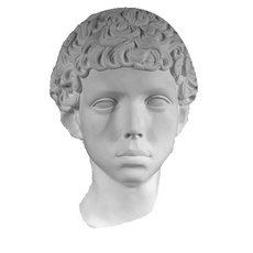 Гипсовая голова Протрет Мальчика Ливийца