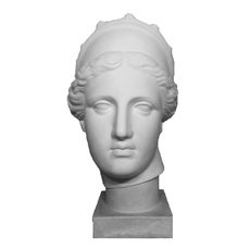 Гипсовая голова Венера с кокошником