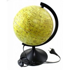 Глобус Луны d-210 мм с подсветкой