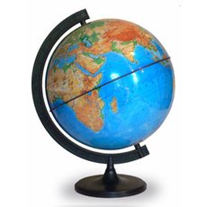 Глобус Земли физический диаметр 320 мм