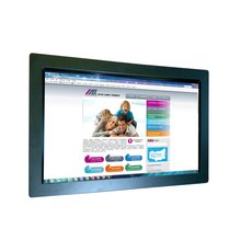 Информационный терминал настенный сенсорный 32", со встроенной индукционной системой (для передачи звука на слуховые аппараты) + ПО + сенсорное управление + автоматическое озвучивание текста голосом + планшет