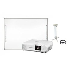 Интерактивная доска EdBoard 78'' + универсальный проектор Epson EB-X39