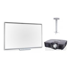 Интерактивная доска SBM685 с проектором SMART V13 и креплением DSM-14Kw