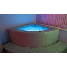 Интерактивный сухой бассейн с пультом управления угловой 1500х1500х500х200