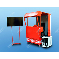 Интерактивный учебный тренажер бульдозера ДТ-75 (полноразмерная имитация кабины)