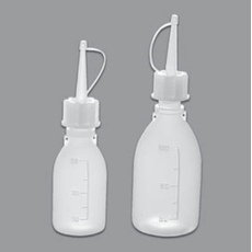 Капельница-дозатор, п/эт., 100 мл,с дел.,с длинным носиком,уп. 10 шт