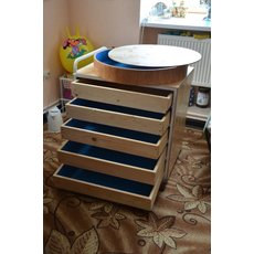 Комоды для световых столов и песочниц (изготавливается под выбранные планшеты)