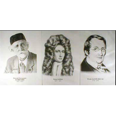 Комплект портретов великих химиков