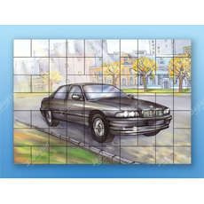 Магнитный пазл "Автомобиль"