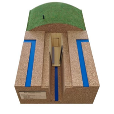Макет простейшего укрытия