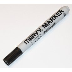 Маркер перманентный MARVY 482B круглый