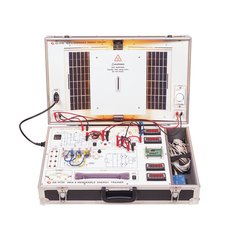 Мобильный комплект для экспериментов "Фотоэлектрическое преобразование солнечной энергии" (в кейсе, с программой)