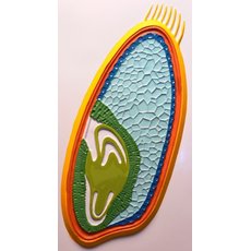 Модель барельефная "Зерновка пшеницы"