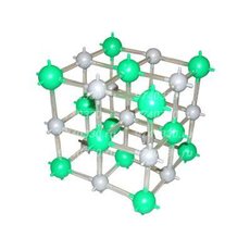 Модель демонстрационной кристаллической решетки хлористого натрия NaCl
