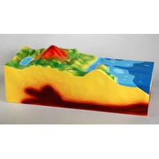 Модель "Строение вулкана" (малая)