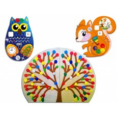 Набор бизибордов "Лесная"