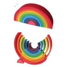 Набор деревянных полуколец Радуга 1