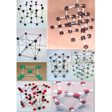 Набор кристаллических решеток (9 шт.)