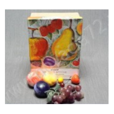 Набор муляжей фруктов с виноградом