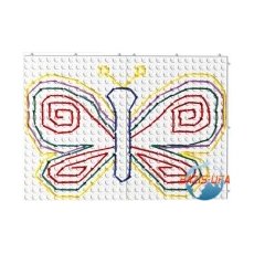 Набор Полидрон Узорная шнуровка №1 (Набор белых панелей для создания композиций)