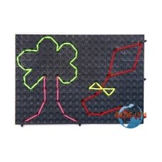 Набор Полидрон Узорная шнуровка №2 (Набор черных панелей для создания композиций)