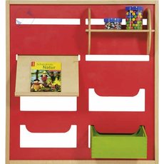 Настенная панель для ящичков и полочек