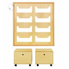 Настенная панель для ящичков