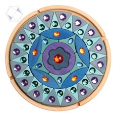 Орнамент в круге - Сверкающие камешки 1