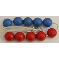 От 1 до 10. Счетные бусы демонстрационные