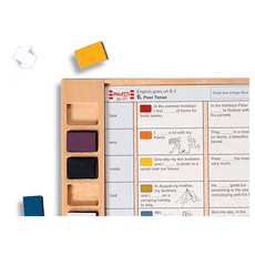 Палитра. Основа прямоугольная с цветными фишками