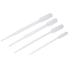 Пипетка для переноса жидкости (Пастера) 1 мл.стерильная,уп.20 шт./400 шт.,п/эт