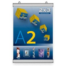 Планка для постеров 2x3 PS1200 1200мм 2шт/уп