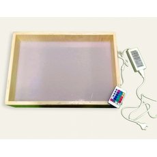 Планшет для рисования песком "Детский" с крышкой 500х350, цветная