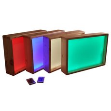 Планшет для рисования песком "Студийная"700х500 с крышкой, цветная